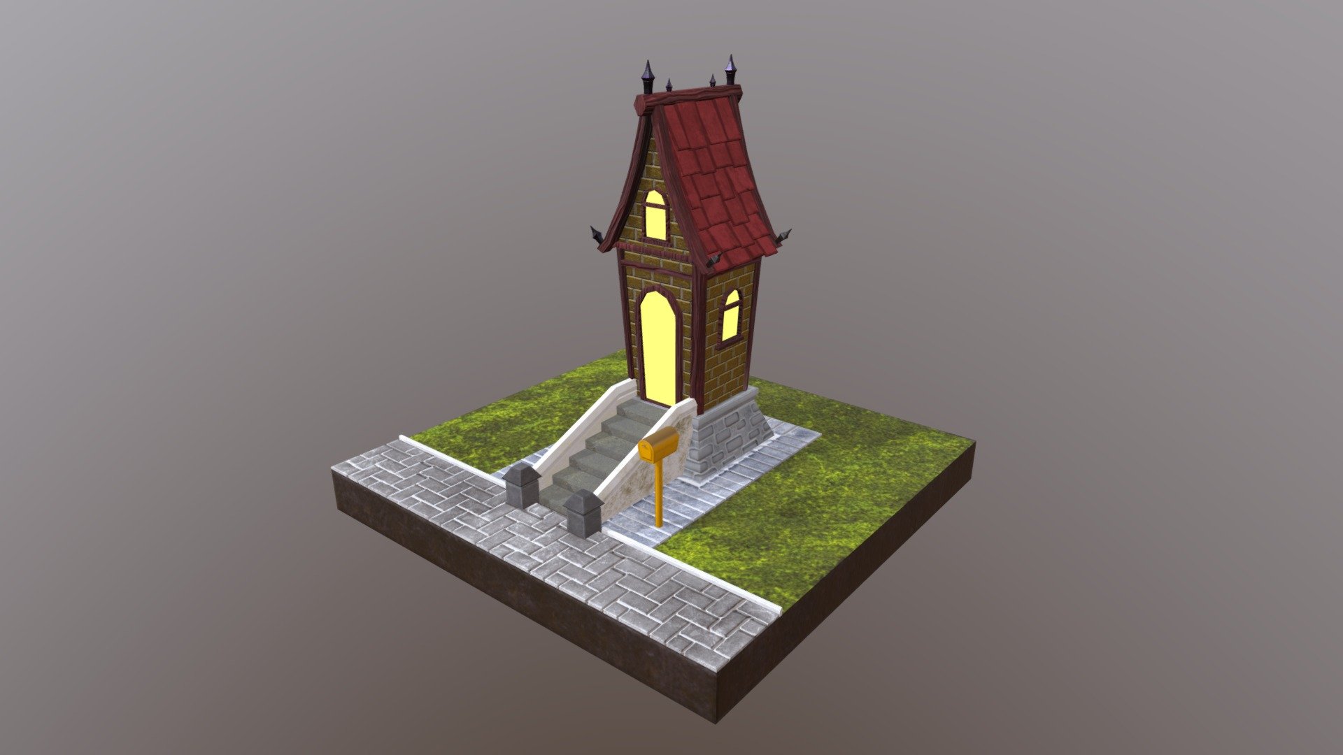 Сartoon house