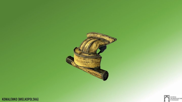 Zapinka typu A V 130 / Brooch type A V 130 3D Model