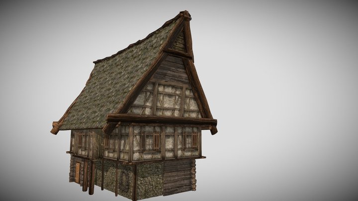 fantasy house 1 3D Model