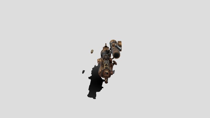 gun for biggener 3D Model