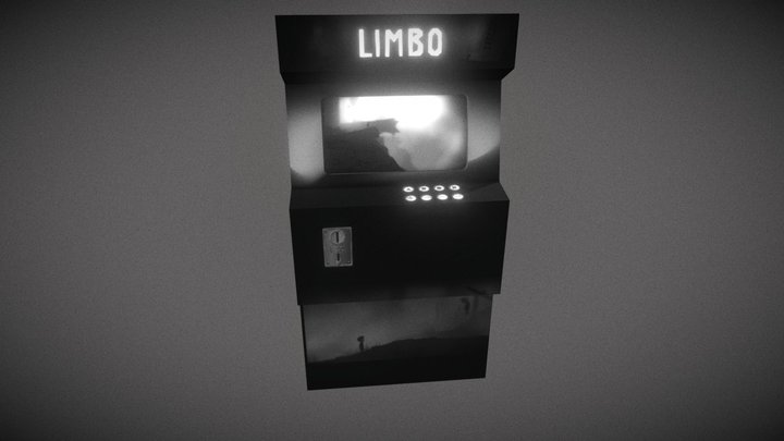 Limbo Arcade Machine 3D Model