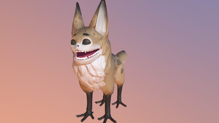 Loth Cat Model 3D Model