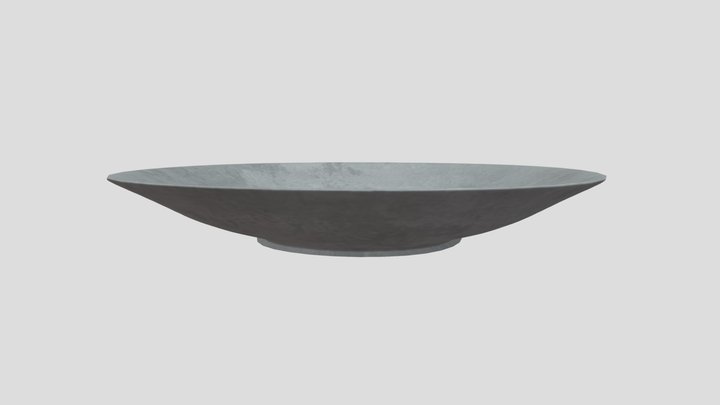 Concrete Plate 3D Model