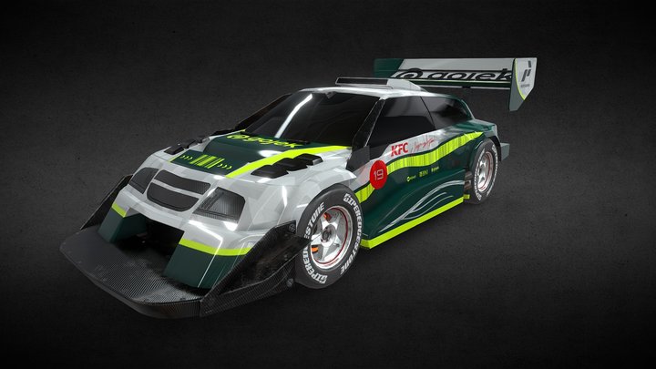 Suzuki Escudo Pikes Peaks Monster Tajima 3D Model