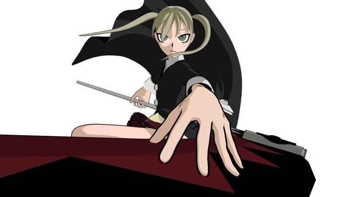 Maka Albarn - Soul Eater 3D Model