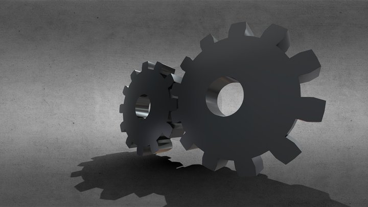 Gears – Kostenloses 3D-Modell STL