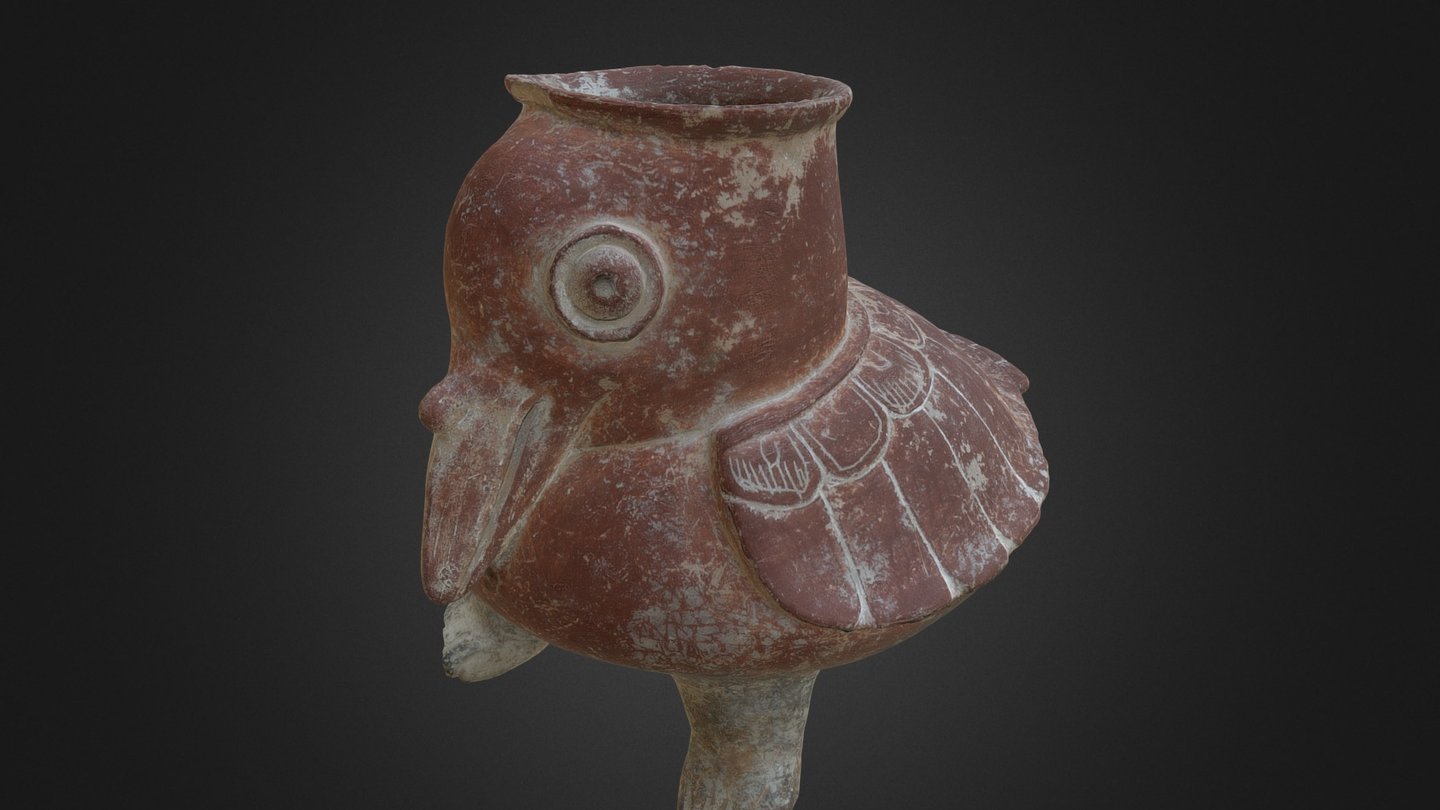 Ceramic Pelican, Belize