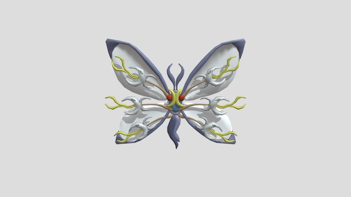 Monstro 4 (bug/water) 3D Model