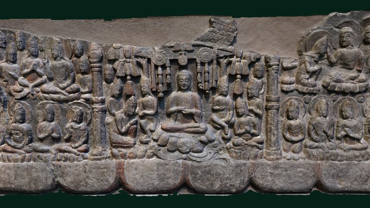 Gathering of Buddhas and Bodhisattvas 3D Model