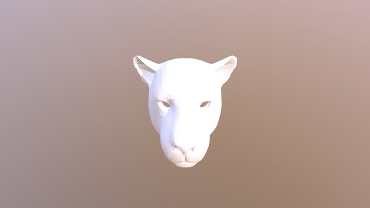 puma retopologia 3D Model