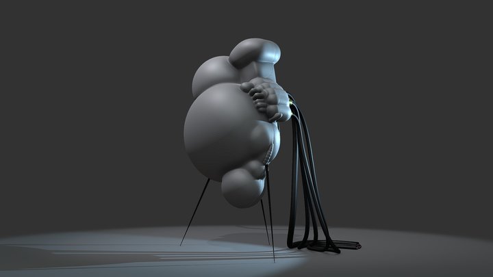 Neuron ritual part I 3D Model