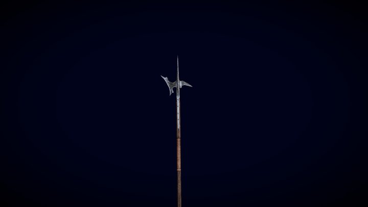 Halberd 3D Model