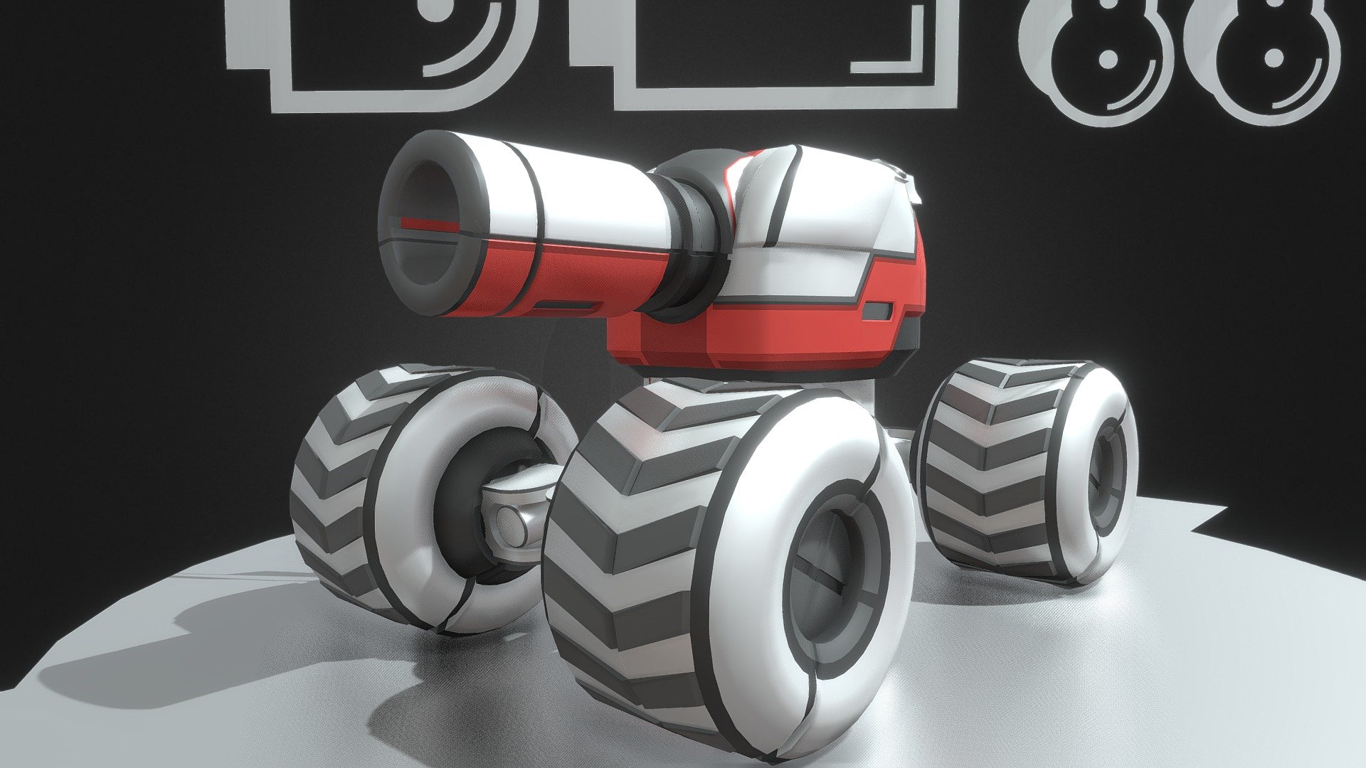 Blaster Master 3D model by The WarVet (TheWarVet) [2d87691] Sketchfab