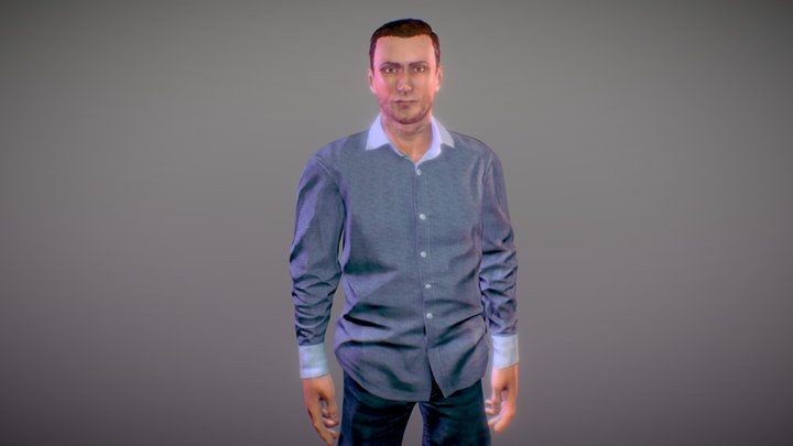 Normal Guy 3D Model