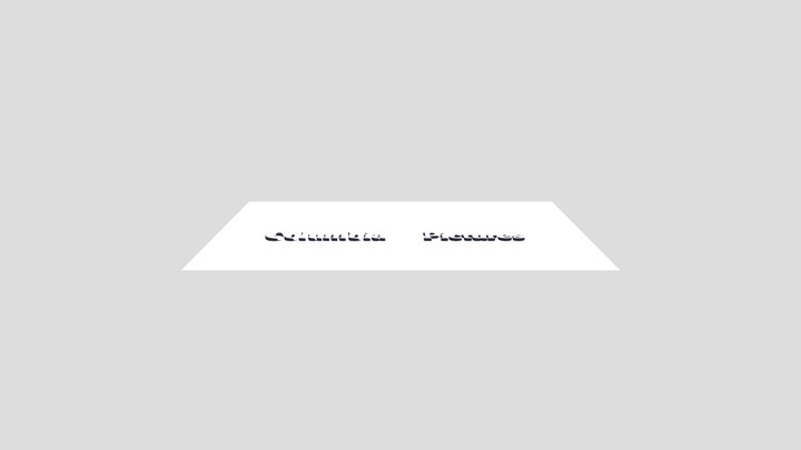 Columbia Pictures 1981 Text V2 3D Model
