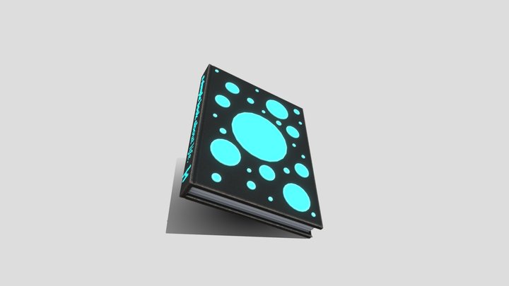 Book Rigged 3D Model