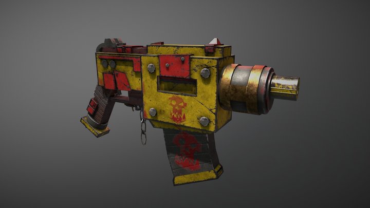 Ork Slugga 3D Model