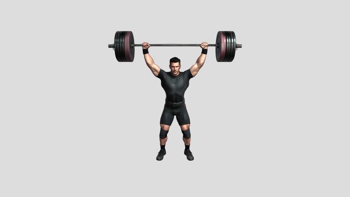weightlifter 3D Model