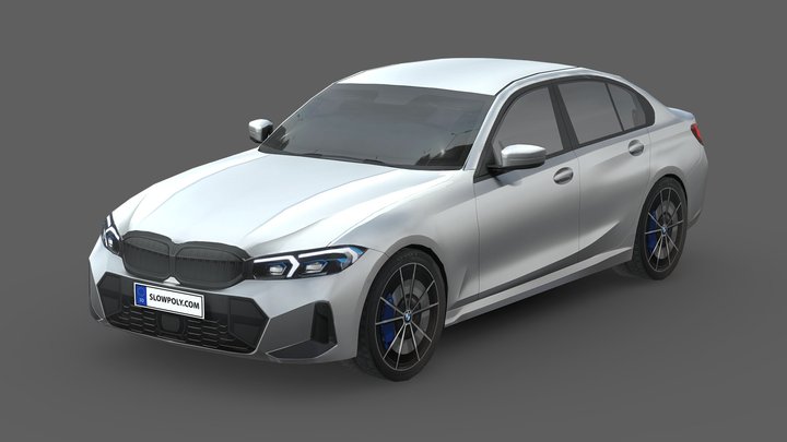 BMW 3er Limousine 2022 3D Model
