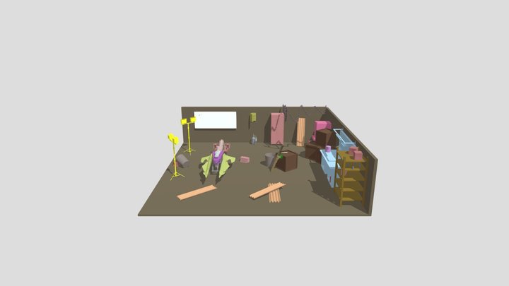 Destiny Diorama 3D Model