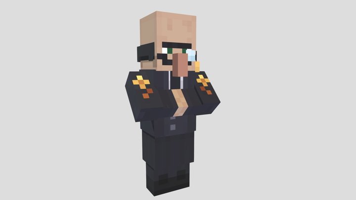 villager juror 3D Model