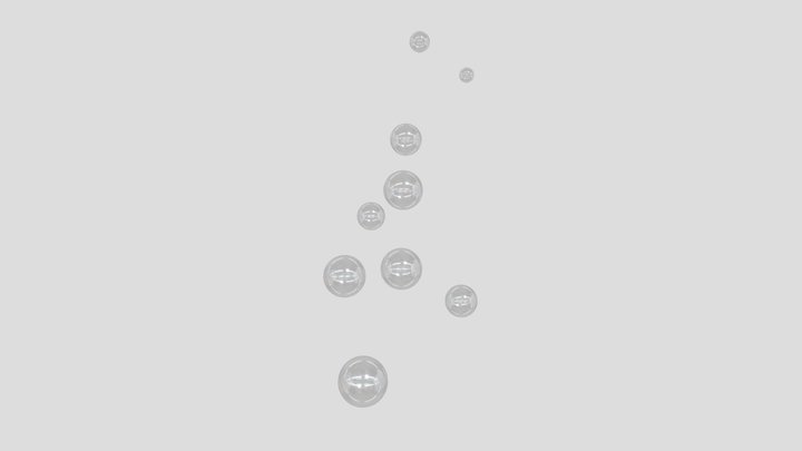 Bubblor modell - snm21005 3D Model