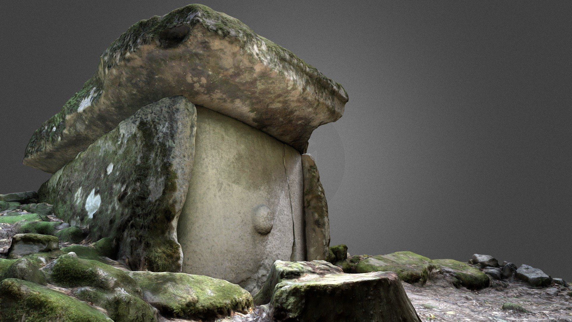 Plinth dolmen Kokukai-1 (full complex)