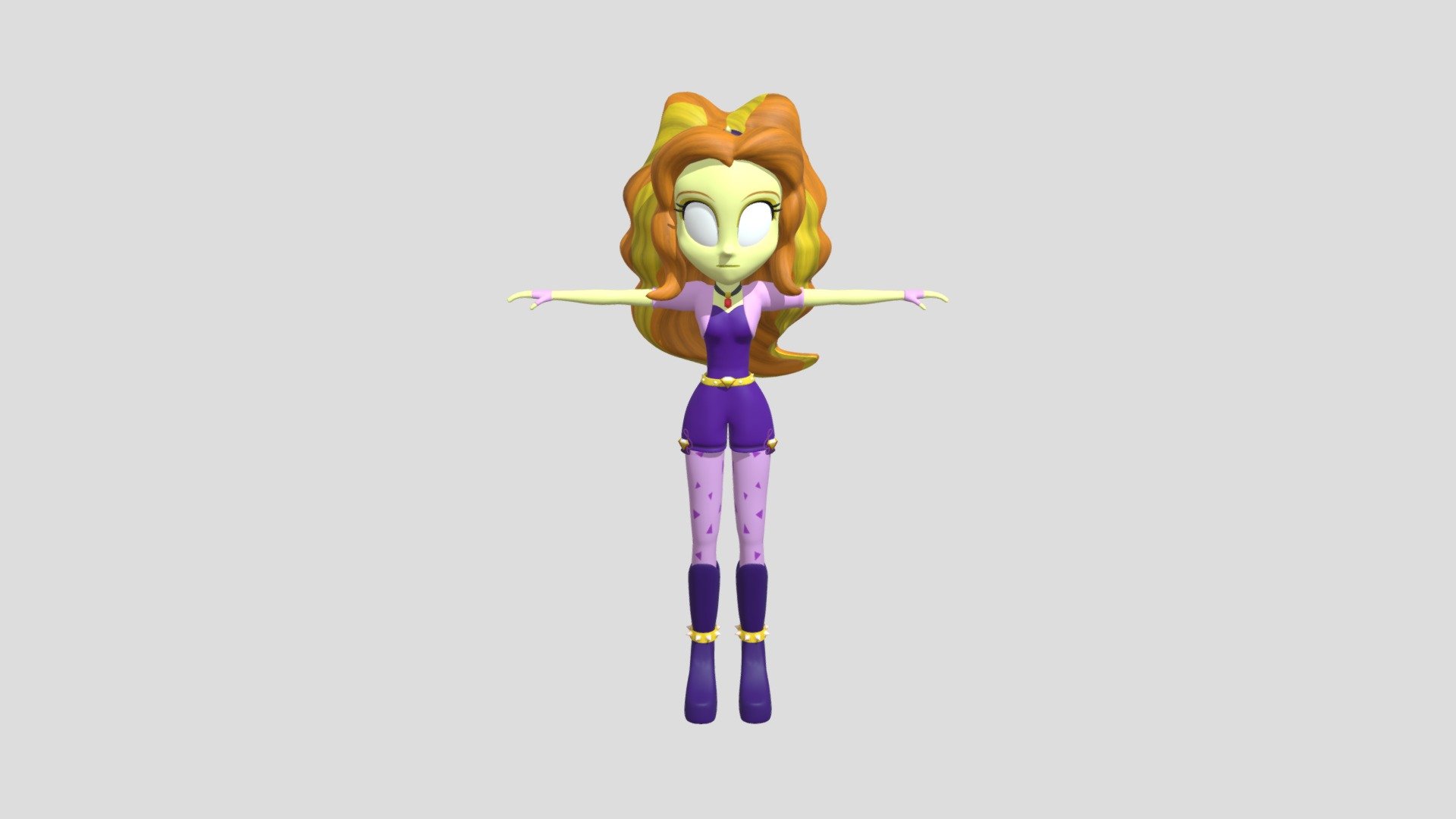 Eqg Dazzlings 2 0 Sfm Gmod By Empireoftime - Download Free 3D model by  Chockie the Unicorn (@amona240) [2d91155]