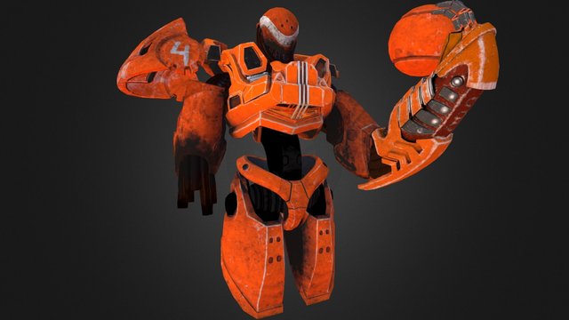 FootBall Syborg 3D Model
