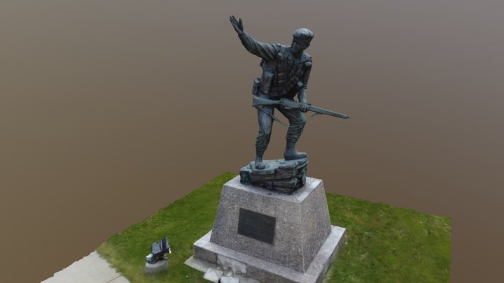 “Let’s Go!” — PPCLI The Military Museums Calgary 3D Model