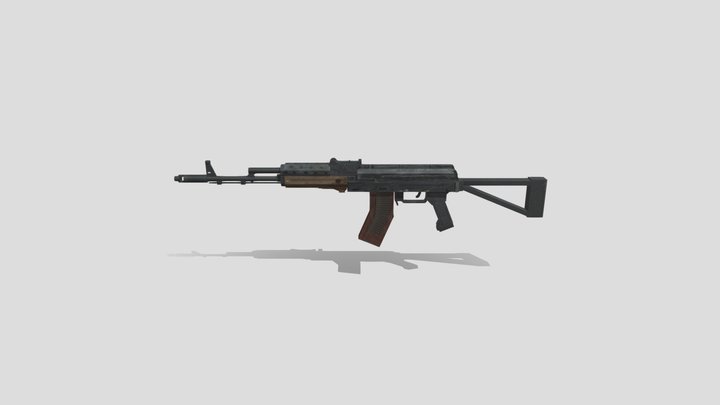 Kalash (AK-74M) 3D Model