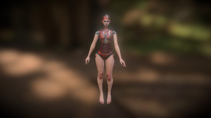 Othesa of "Robot Kati" by GemStar Games 3D Model