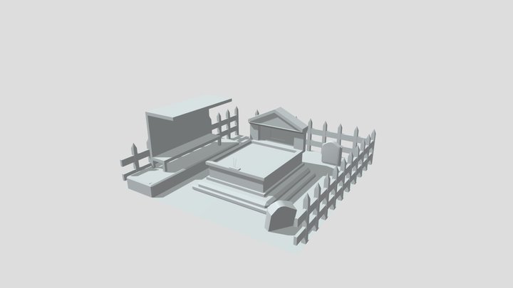 Graveyard 3D Model