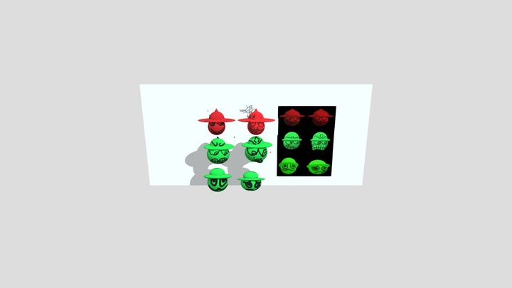 APPLECORE ICONS 3D Model