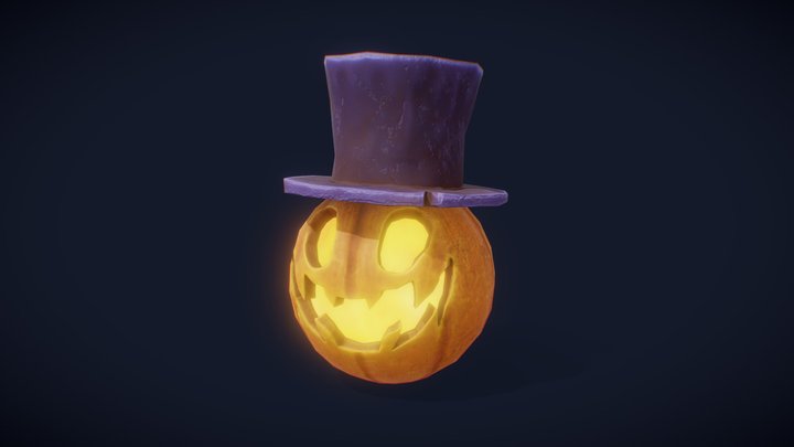 Pumpkin Halloween Face – Modello 3D gratuito STL