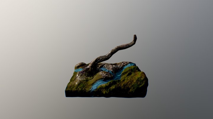 Basic Landscape 3D Model
