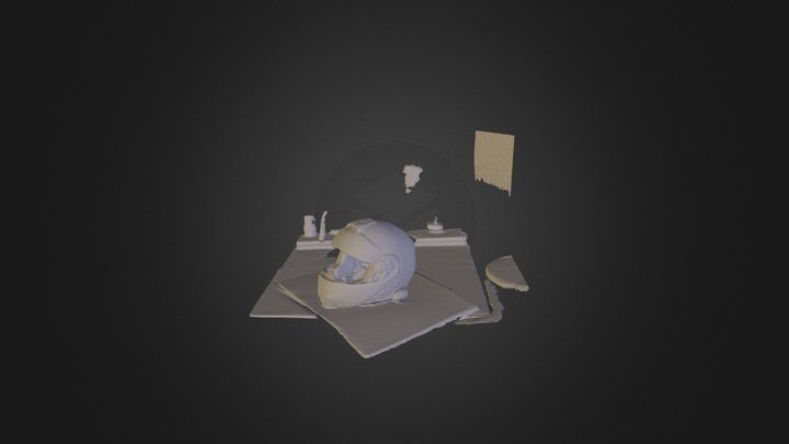 Shoei Moto Helmet v2 3D Model