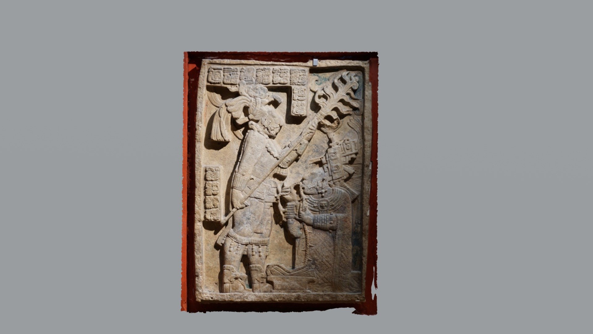 Lintel 24 - Maya, about 725 AD