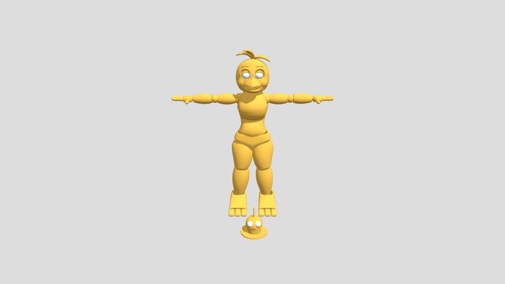 Toy-chica-special-delivery 3D Model