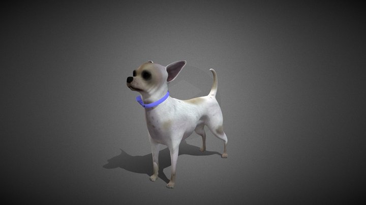 Dog 3D Model