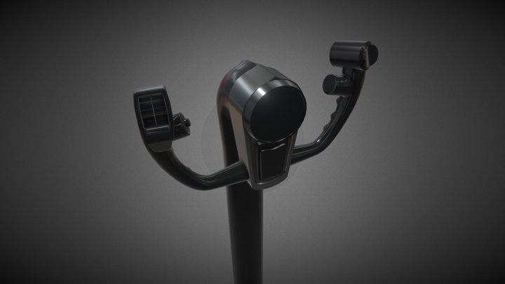 ANIMATED KC-135 YOKE 3D Model