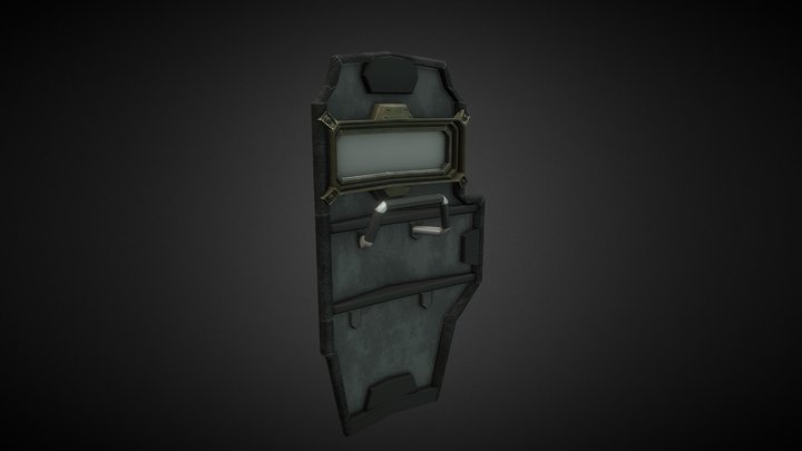 Tactical Shield (Project Burn Out) 3D Model