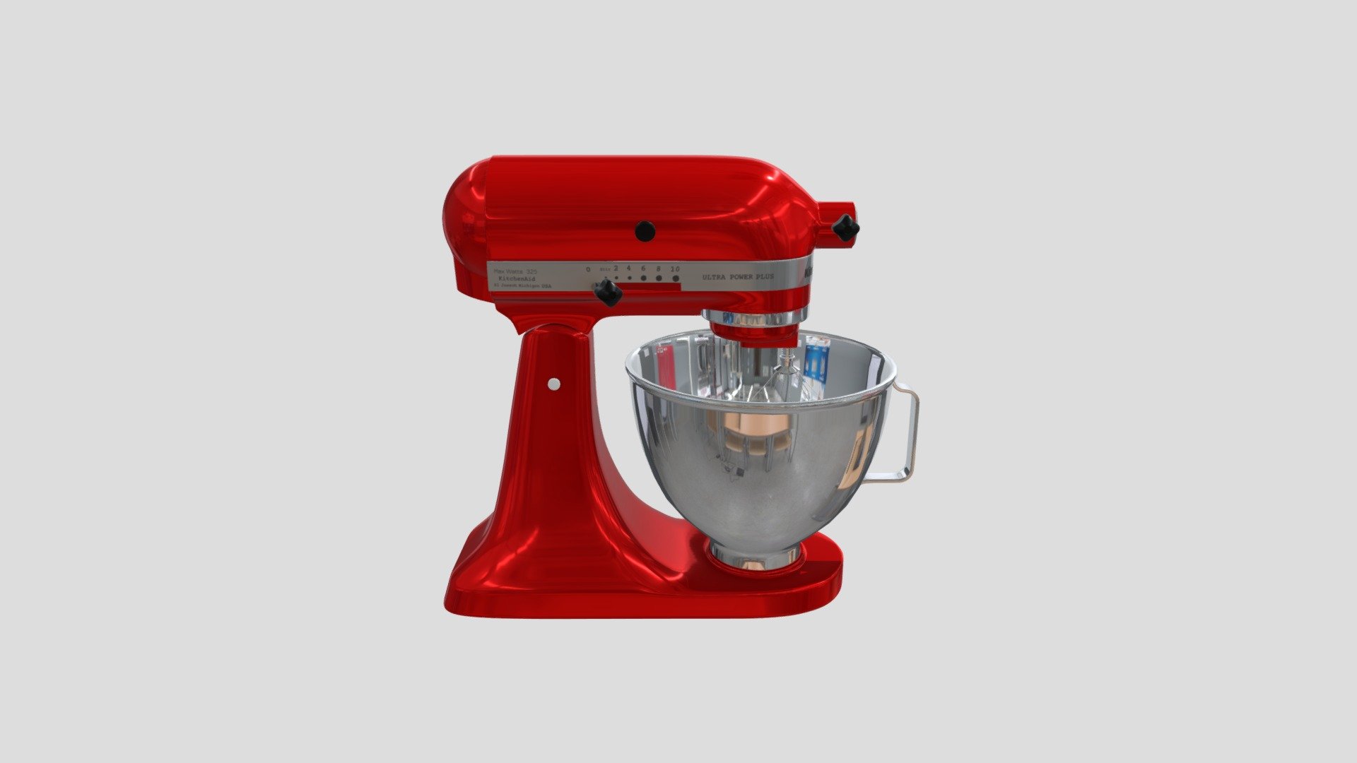 Stand Mixer Kitchen Aid - 3D model by moabedi236 [2d974a0] - Sketchfab