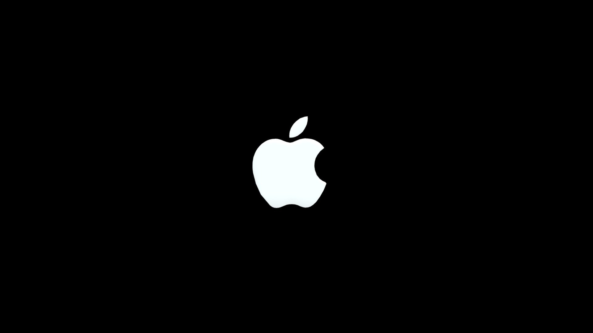 Low poly Apple logo