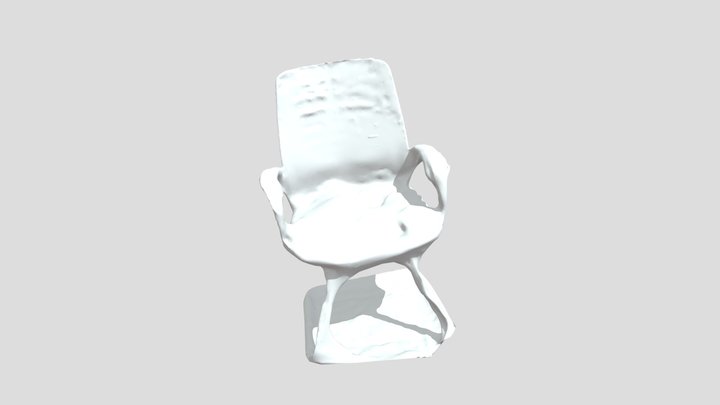 Model kerusi buruk 3D Model