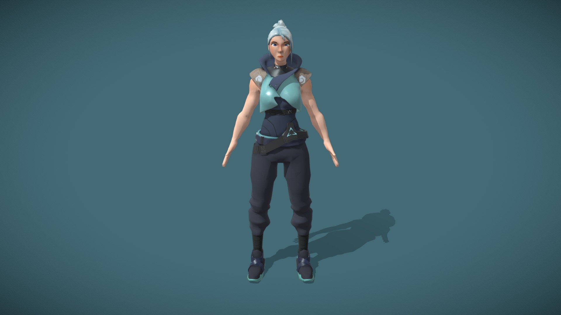 Jett - 3D model by minshan [2d98be9] - Sketchfab