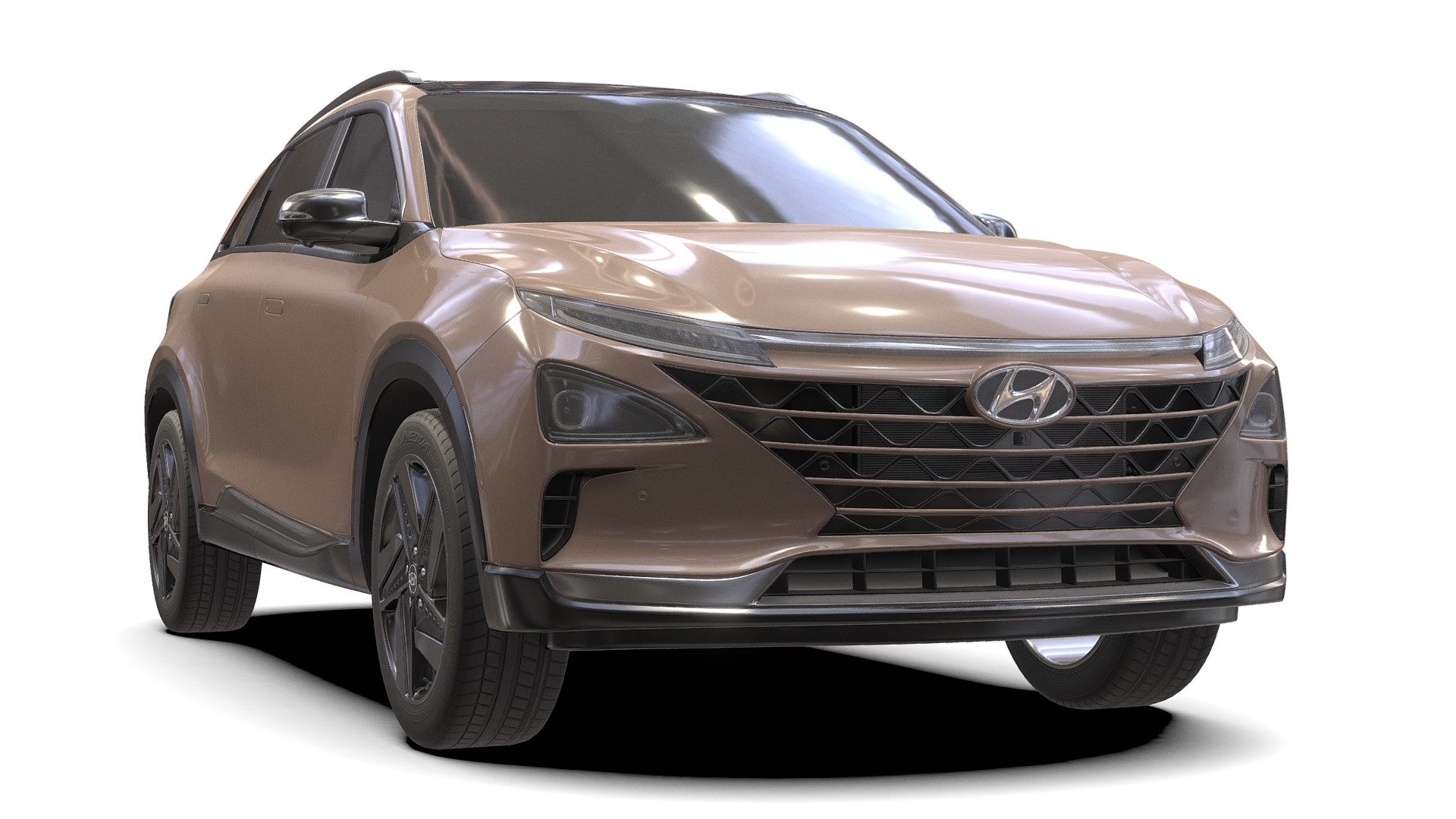 Hyundai Nexo 2019 - 3D model by autoactiva [2d98d99] - Sketchfab