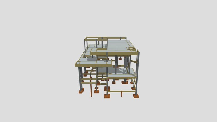 Projeto Estrutural Lya Marocco - ProjCom 3D Model
