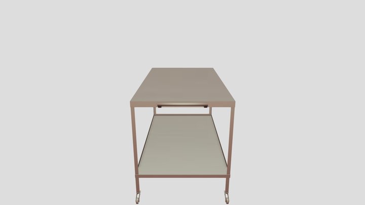 Serving Table 3D Model