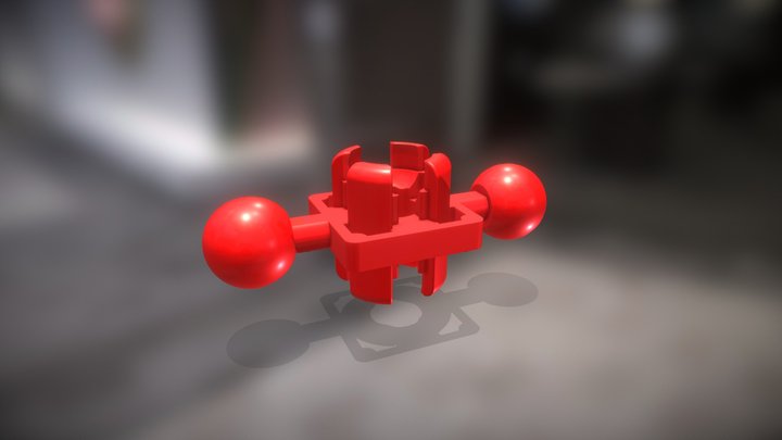 biobrx Original Ball Socket Part v2002 3D Model